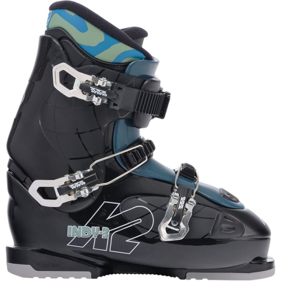 K2 Indy 3, Skischuhe, Junior, schwarz