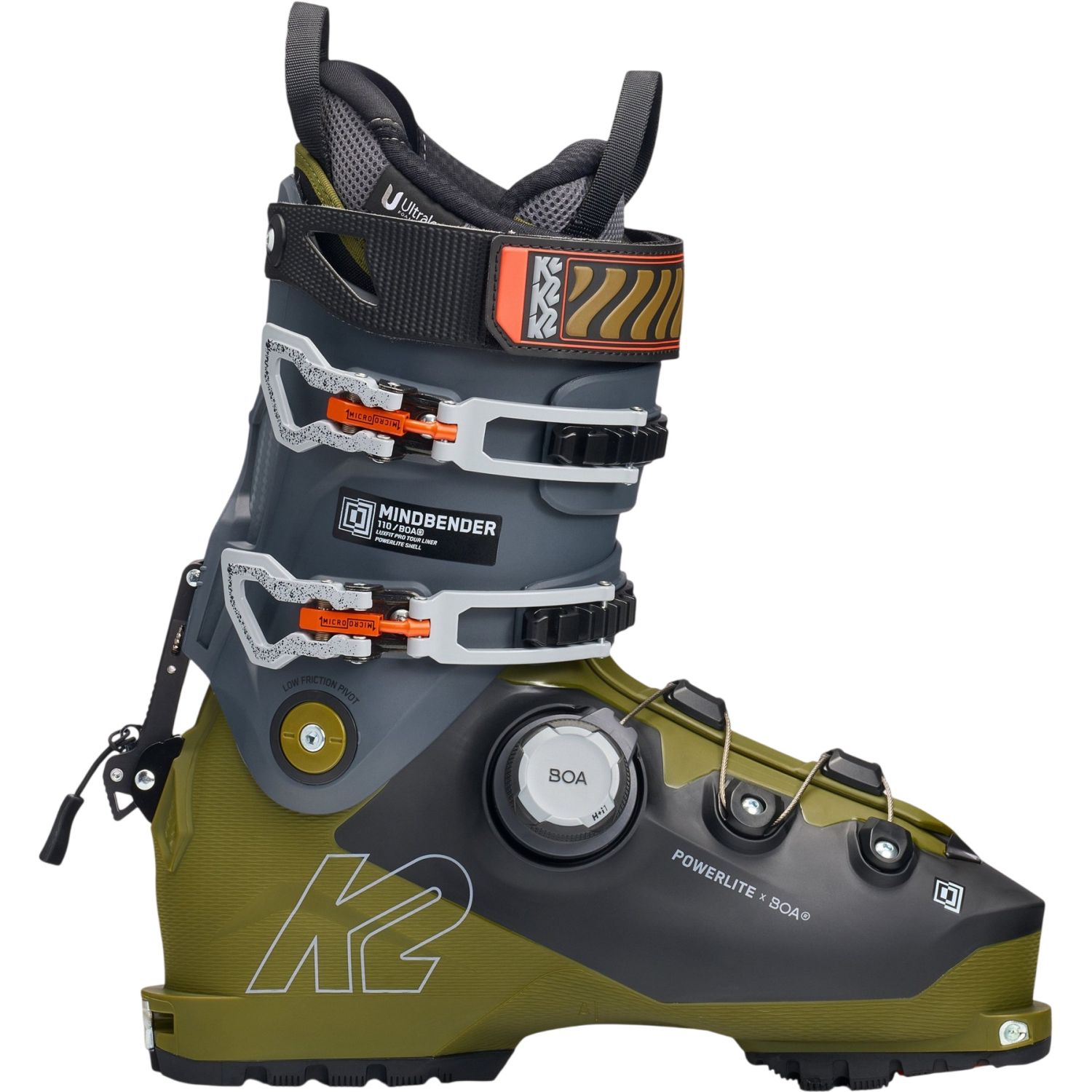 K2 K2 Mindbender 110 BOA, Skischuhe, Herren, grau/grün, Green/Grey