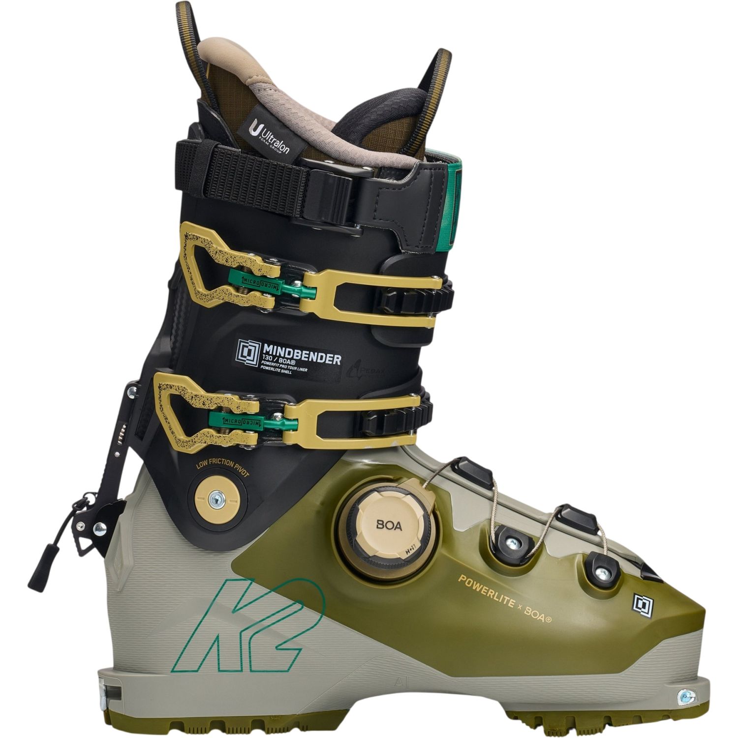 K2 K2 Mindbender 130 BOA, Skischuhe, Herren, grün, Green