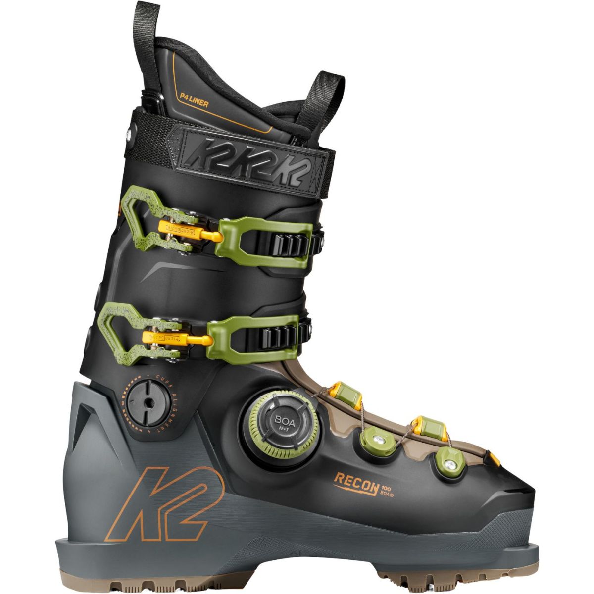 K2 Recon 100 BOA, Skischuhe, Herren, schwarz