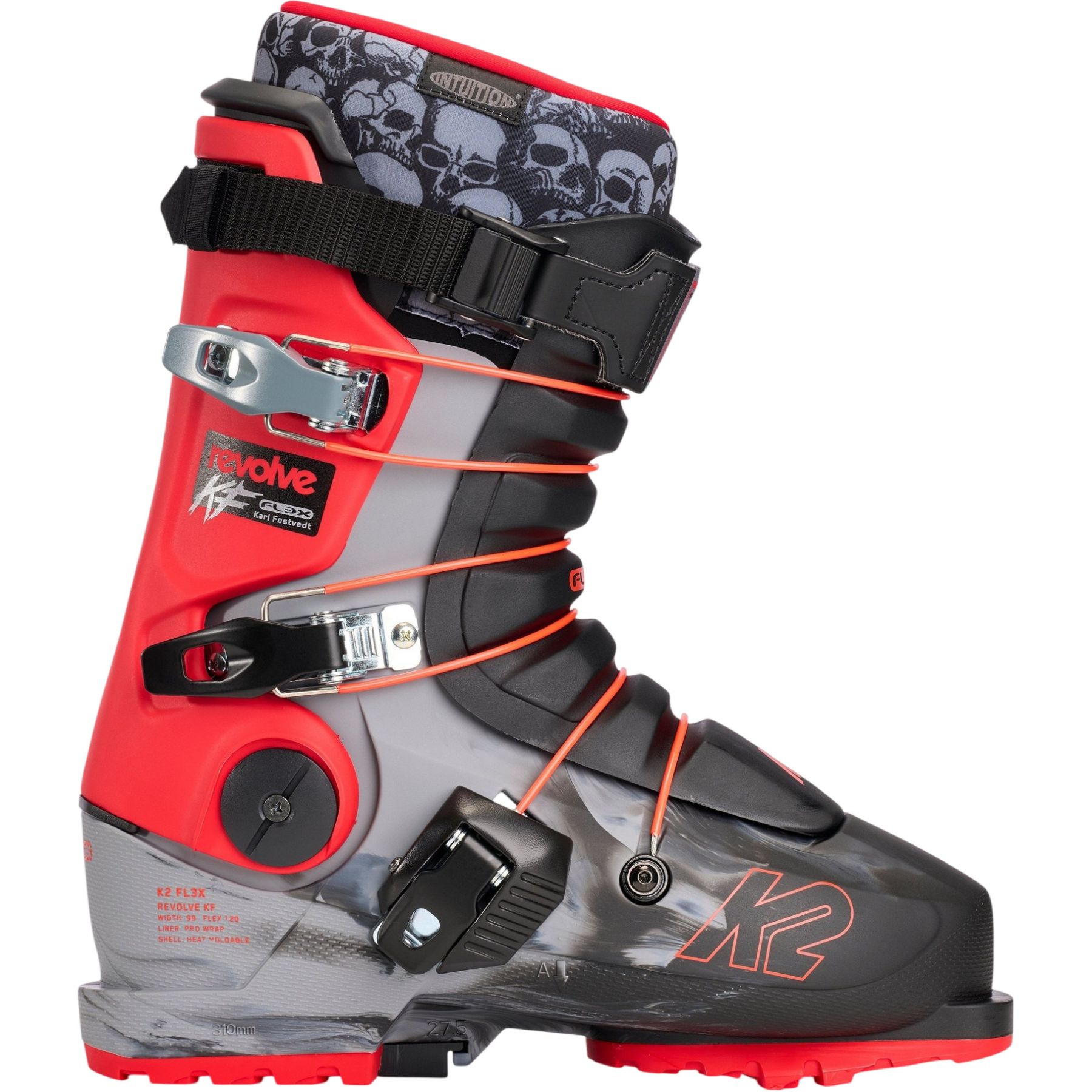 K2 K2 Revolve KF, Skischuhe, Herren, grau/rot, Grey/Red