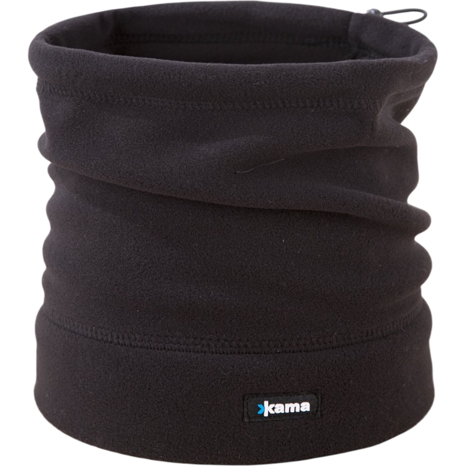 Kama Fleece Schlauchtuch, schwarz