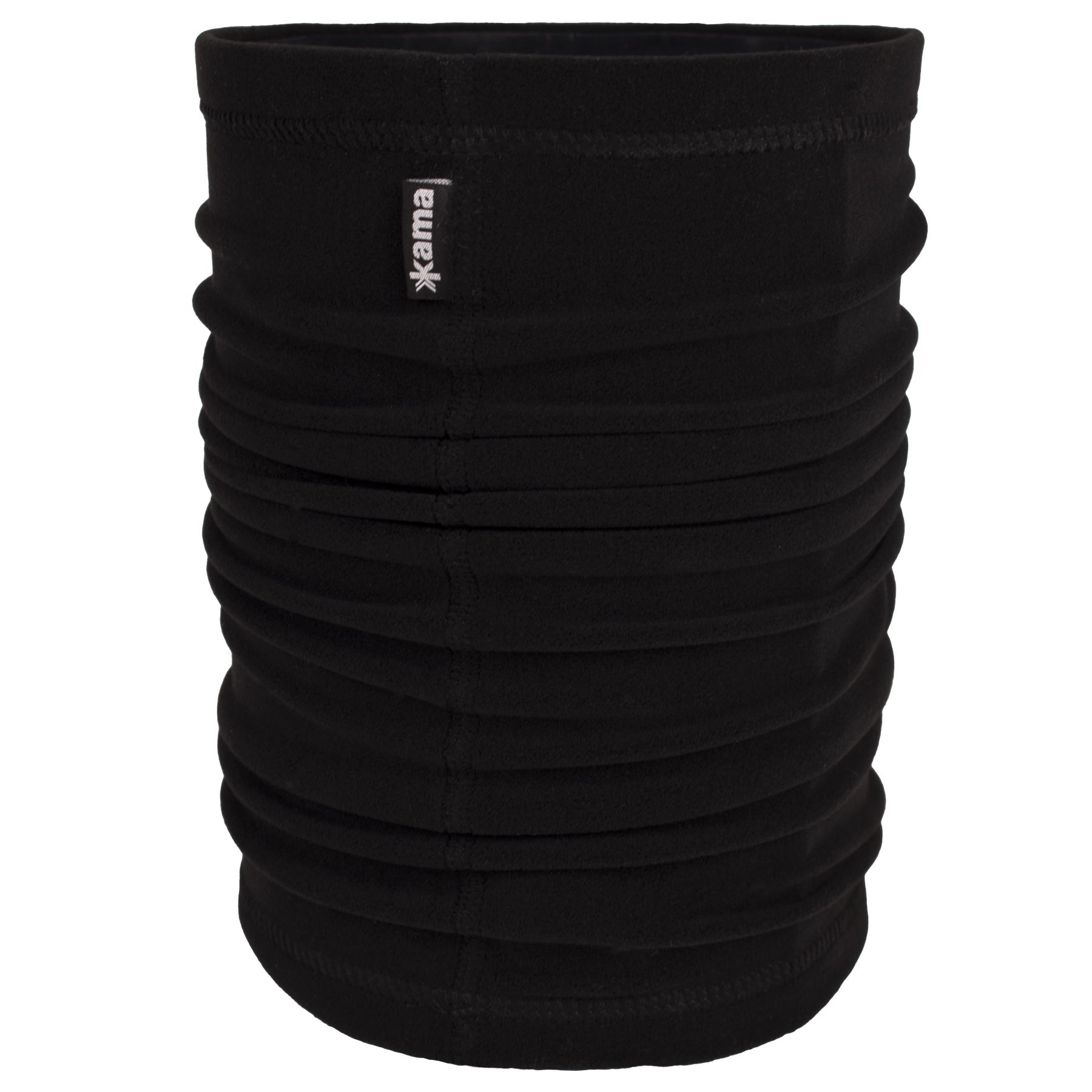 Kama Schlauchtuch, Tecnostretch Fleece, schwarz