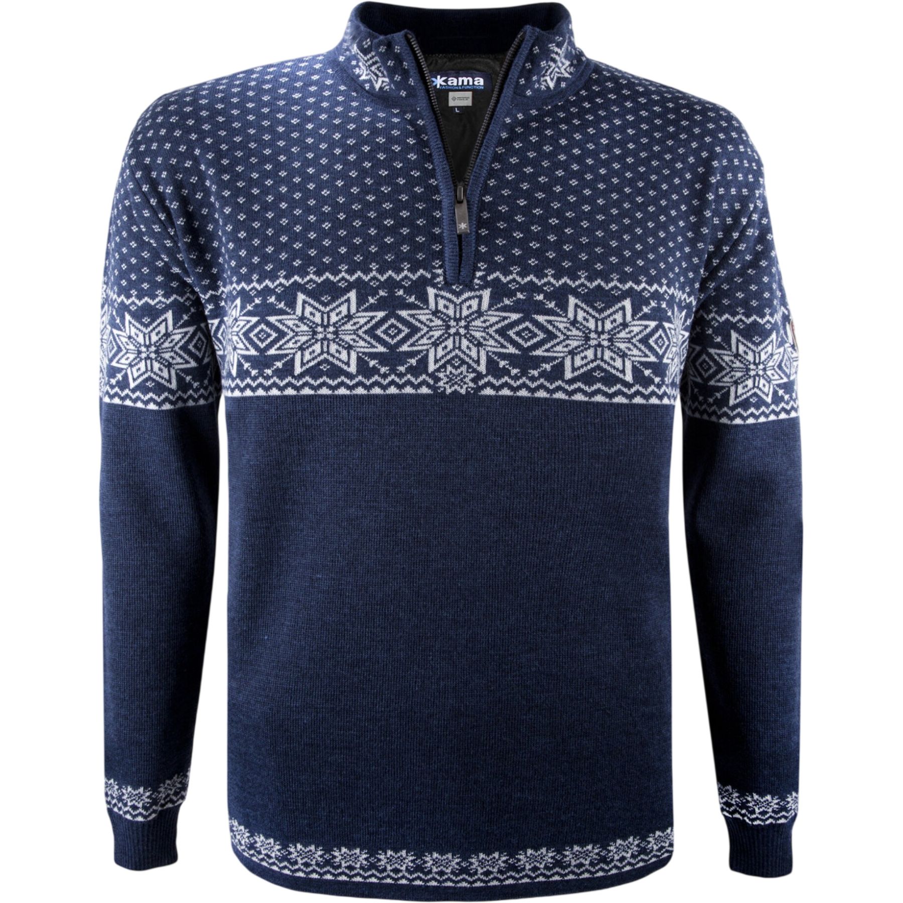 Kama Thor Merino Sweater, Herren, Navy