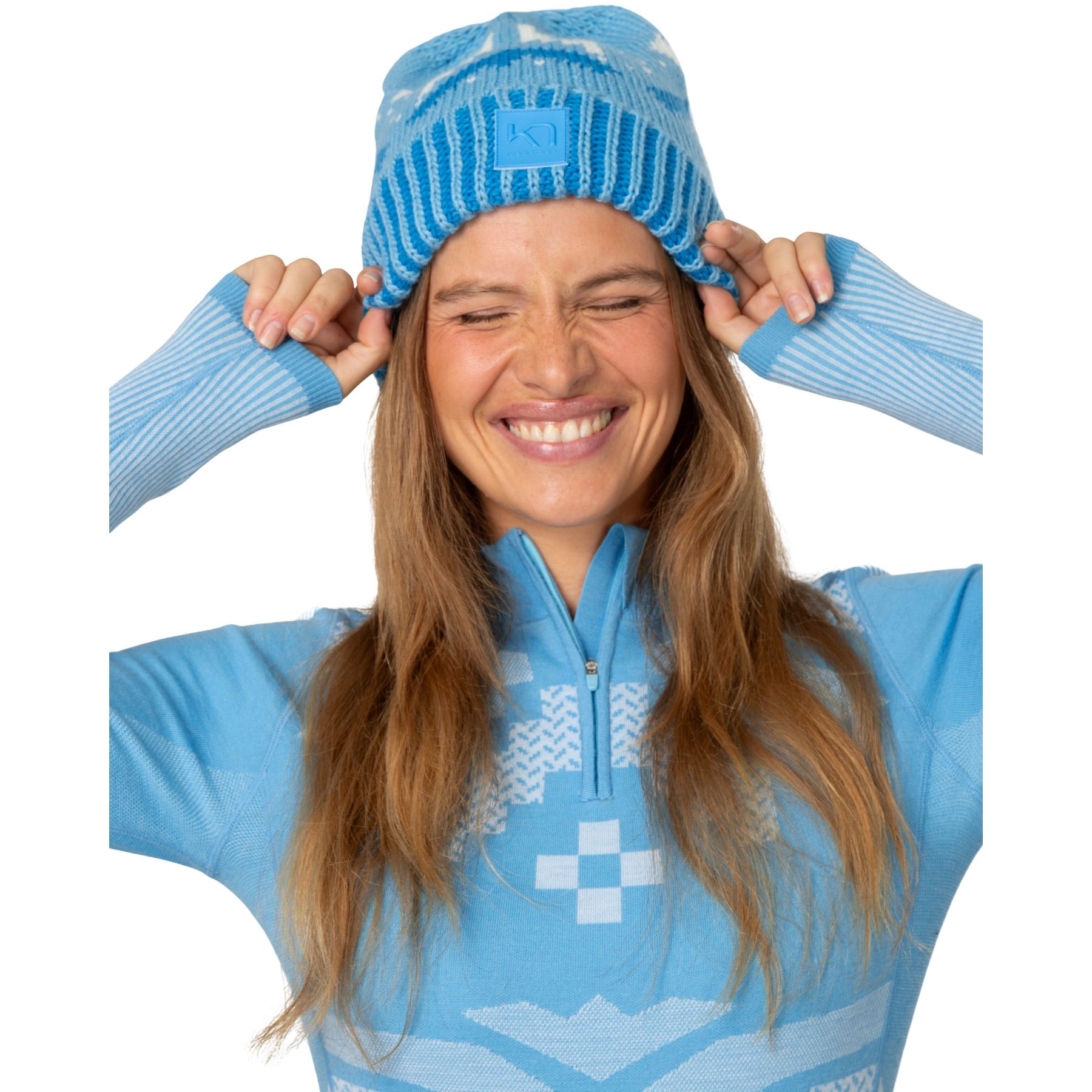 Kari Traa Faith Beanie, Mütze, Damen, blau