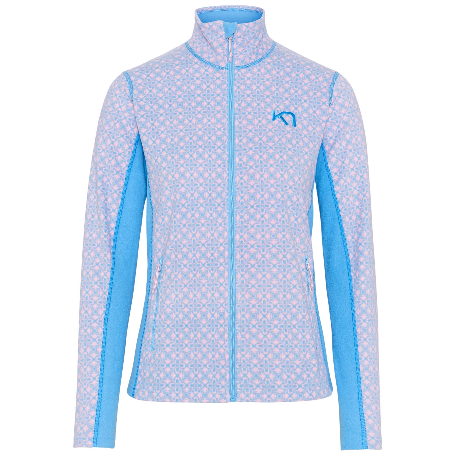 Kari Traa Olga Fleece, Fleecejacke, Damen, blau