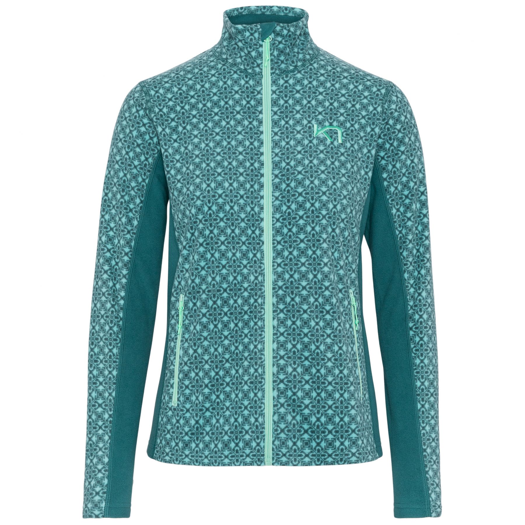 Kari Traa Olga Fleece, Fleecejacke, Damen, grün