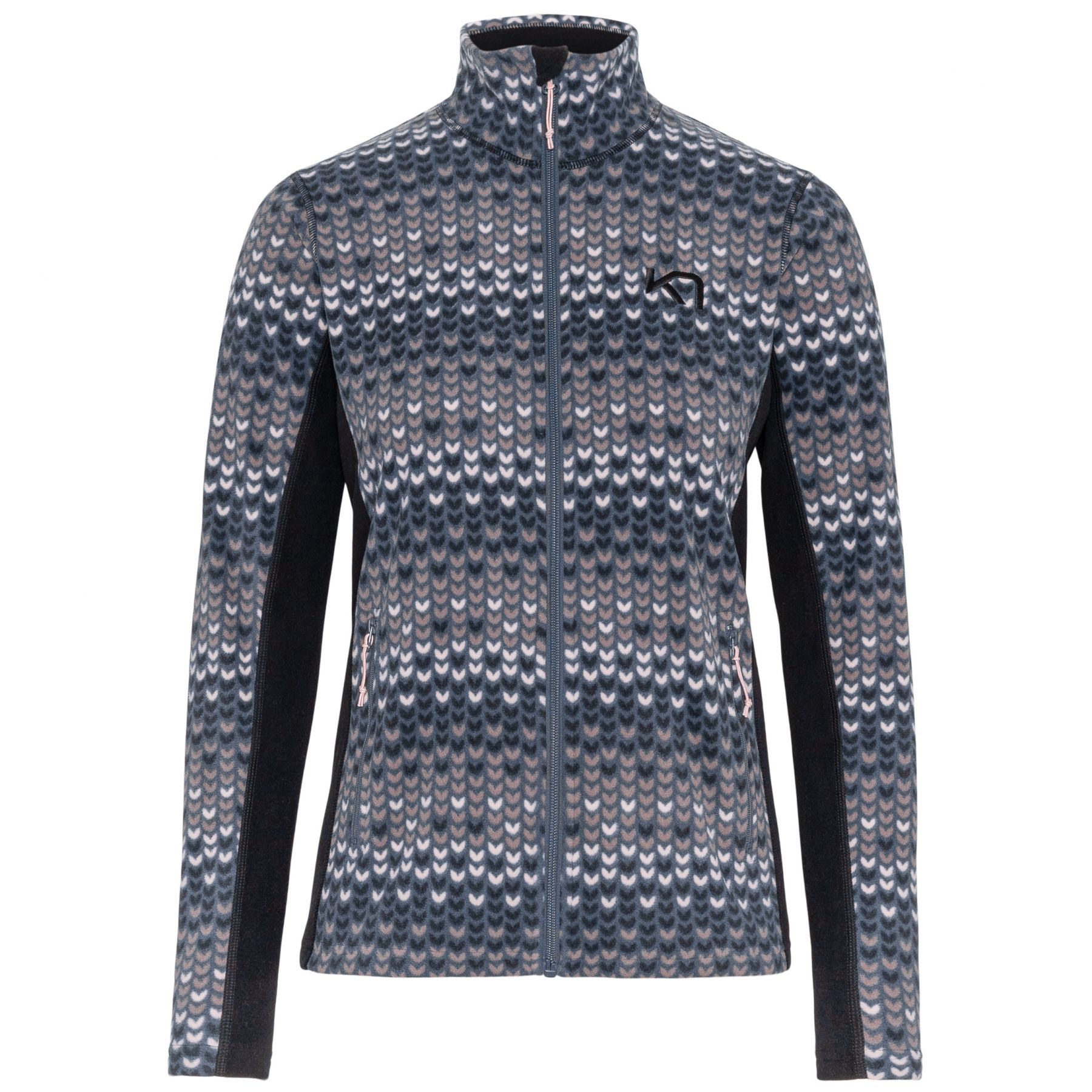 Kari Traa Olga Fleece, Fleecejacke, Damen, grau