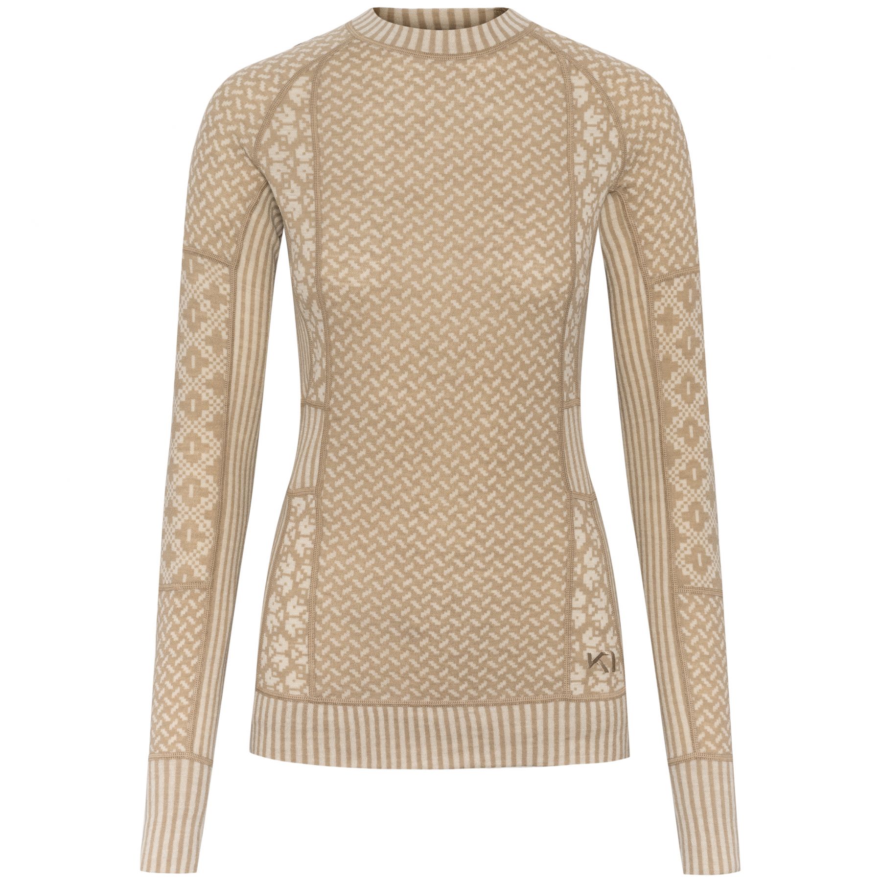 Kari Traa Smekker LS, Skiunterwäsche, Damen, mocha