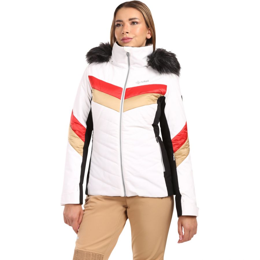 Kilpi Lin, Skijacke, Damen, weiß