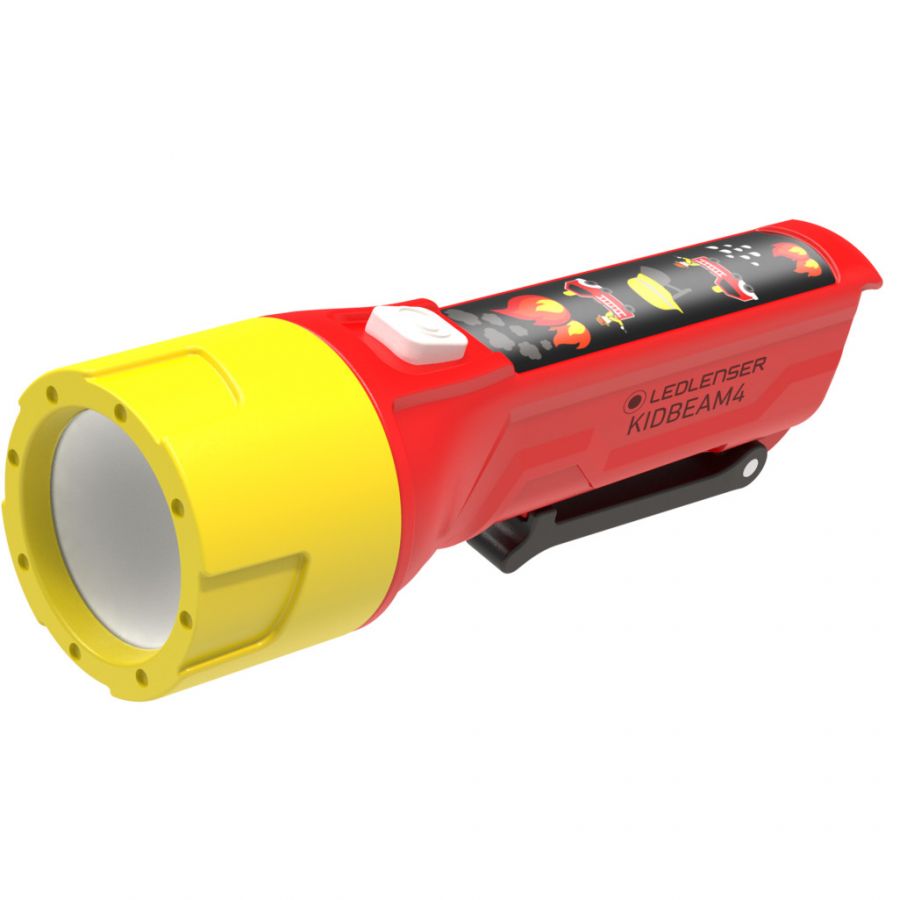 Ledlenser Kidbeam4, Taschenlampe, Junior, rot
