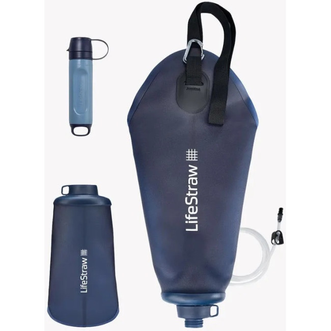 Lifestraw Peak All-in-One Hydrationsset, dunkelblau