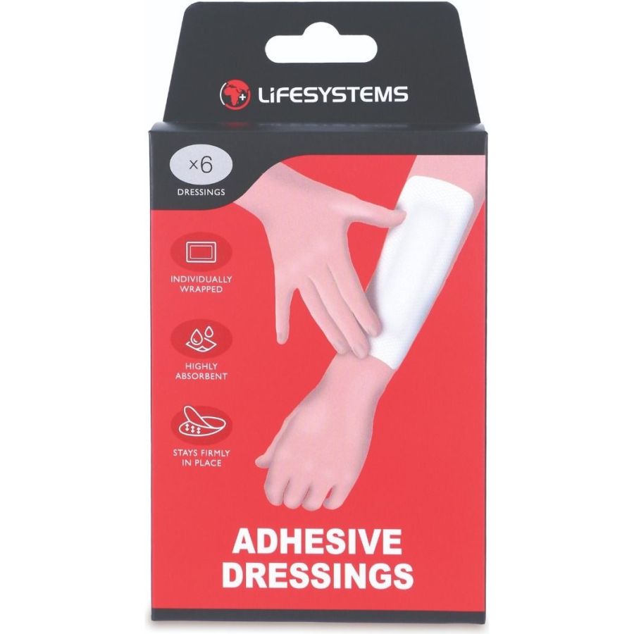 Lifesystems Low Adherent Dressings, 4-Sizes, Erste-Hilfe-Set