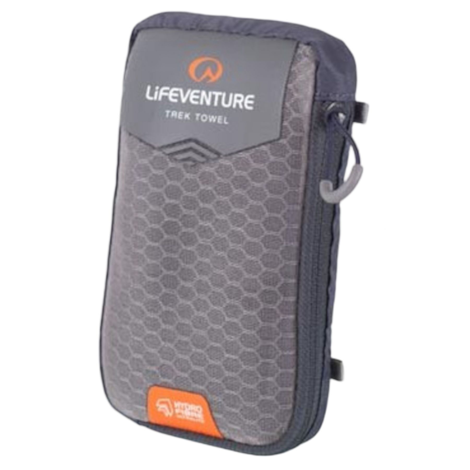 Lifeventure HydroFibre Trek Handtuch, L, grau