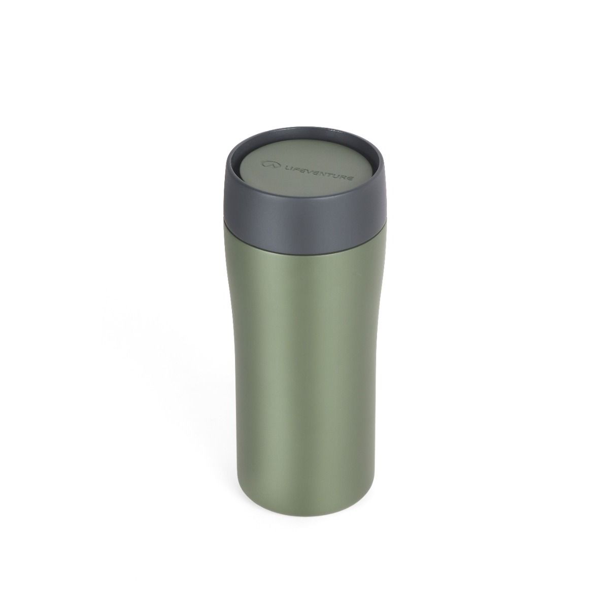 Lifeventure One Touch Thermal Mug, Thermobecher, 350 ml, khaki
