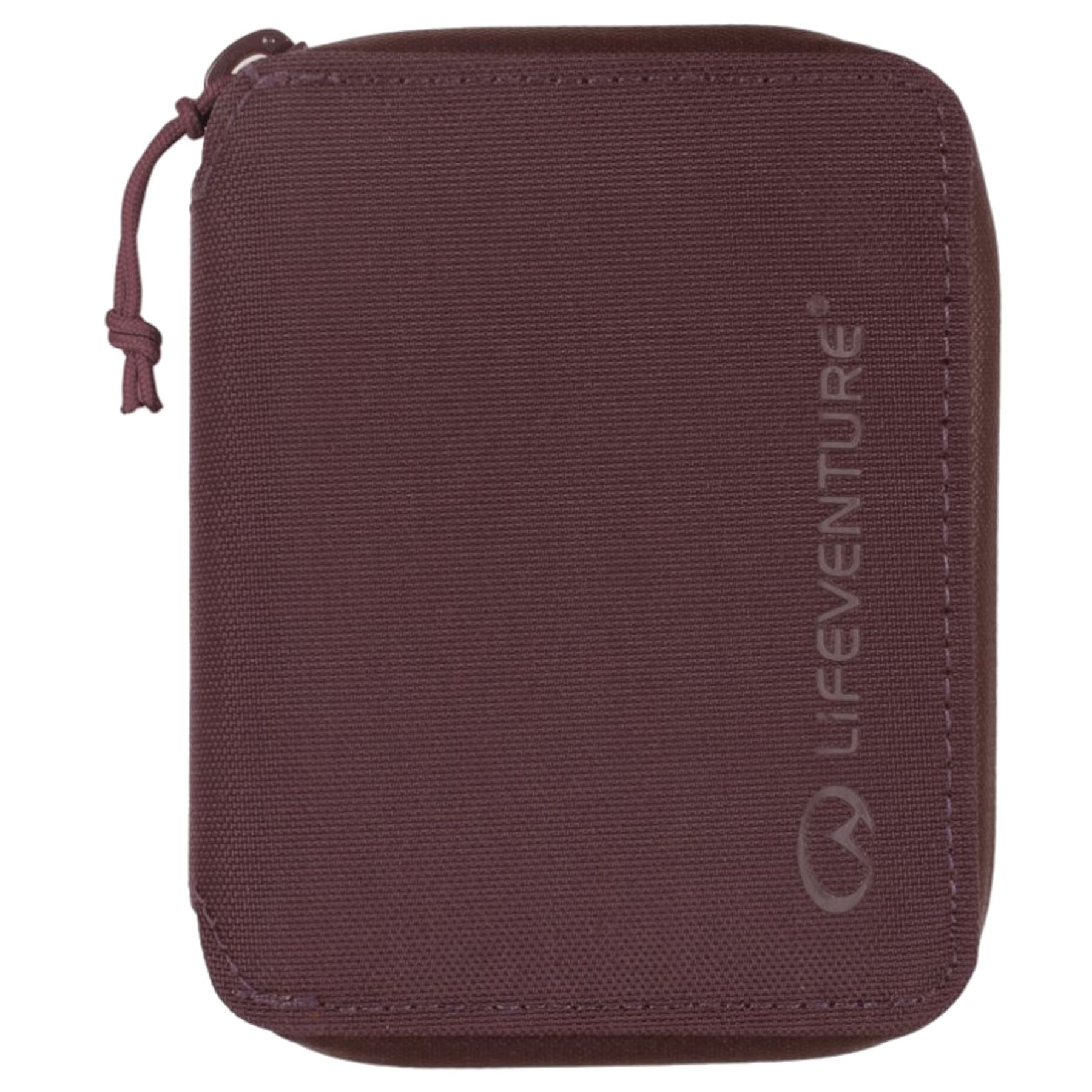 Lifeventure RFID Bi Fold Wallet, Geldbörse, Unisex, pflaumenrot