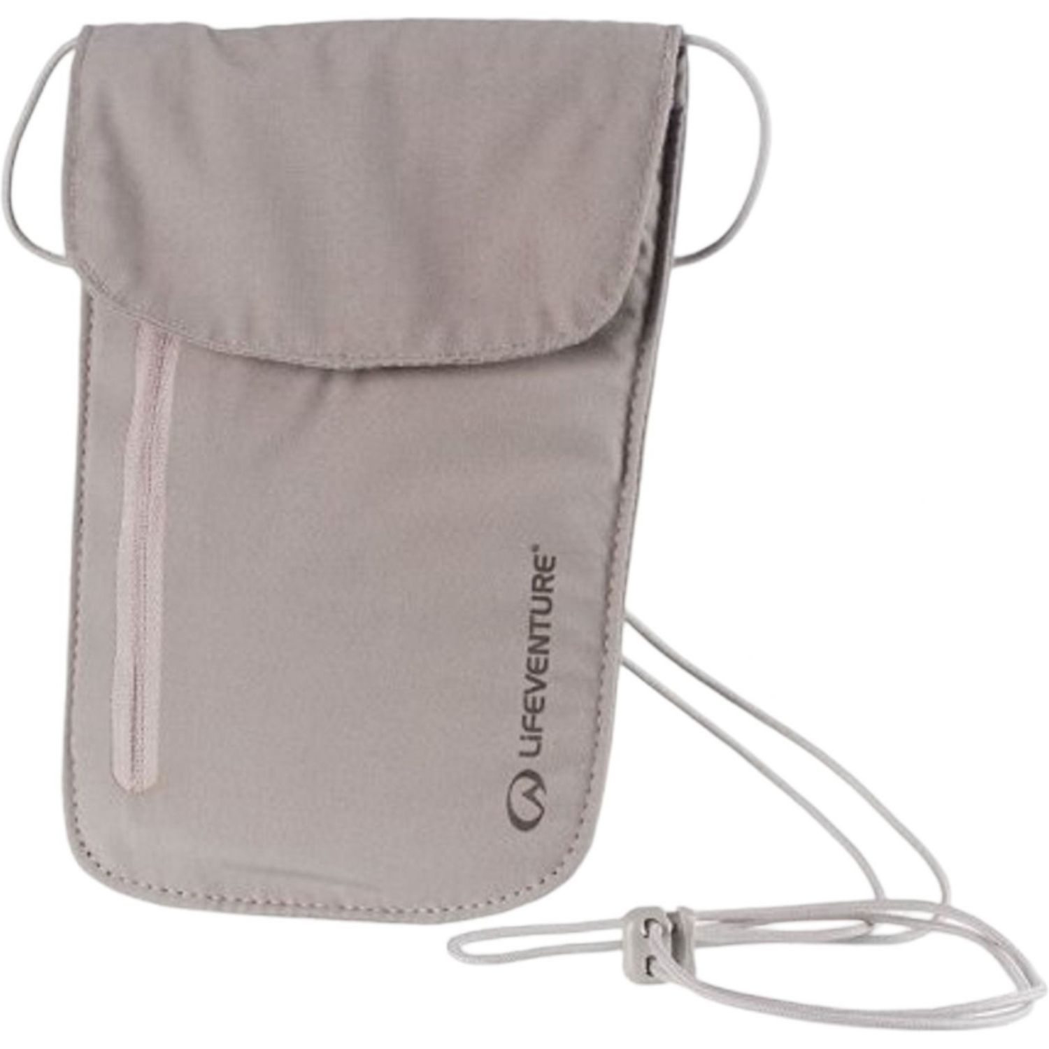 Lifeventure RFID Body Wallet Brustbeutel, Unisex, Hellgrau