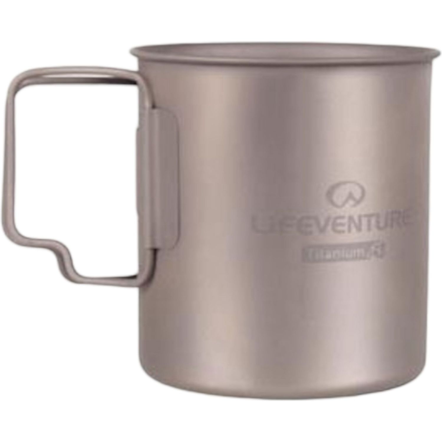 LifeVenture Lifeventure Titanium Becher, Schwarz