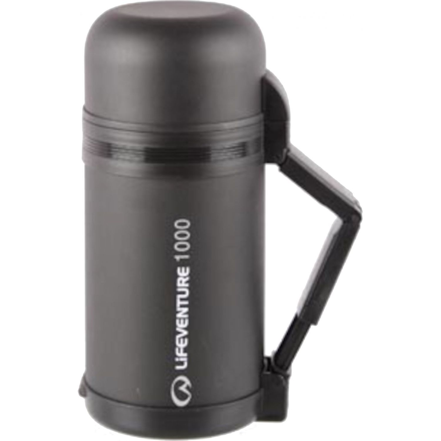 Lifeventure TiV Widemouth Vakuumflasche 1000, Unisex, Schwarz