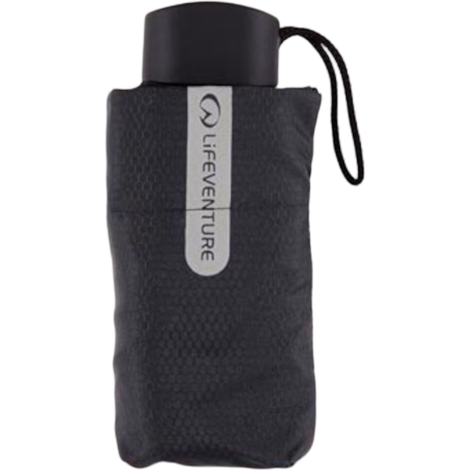 LifeVenture Lifeventure Trek Regenschirm, Unisex, Schwarz, Schwarz