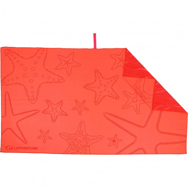 Lifeventure Trek Towel aus recyceltem SoftFibre, Seestern