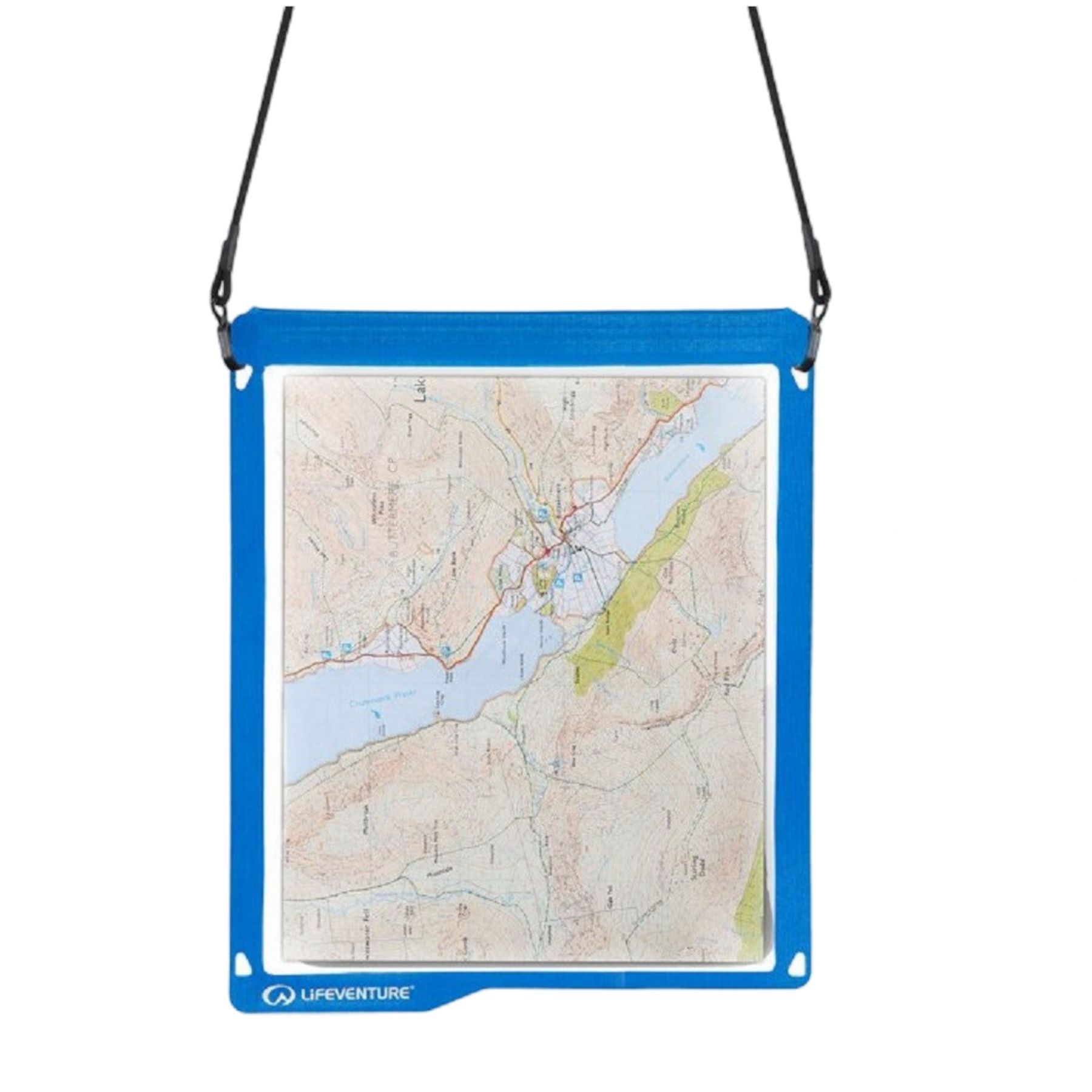 Lifeventure Wasserdichte Kartenhülle, blau