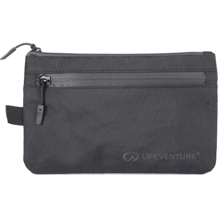 Lifeventure X-Pac Zip Pouch, Reißverschlusstasche, schwarz