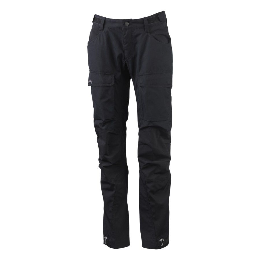Lundhags Authentic II Hose, Wanderhose, Damen, Schwarz
