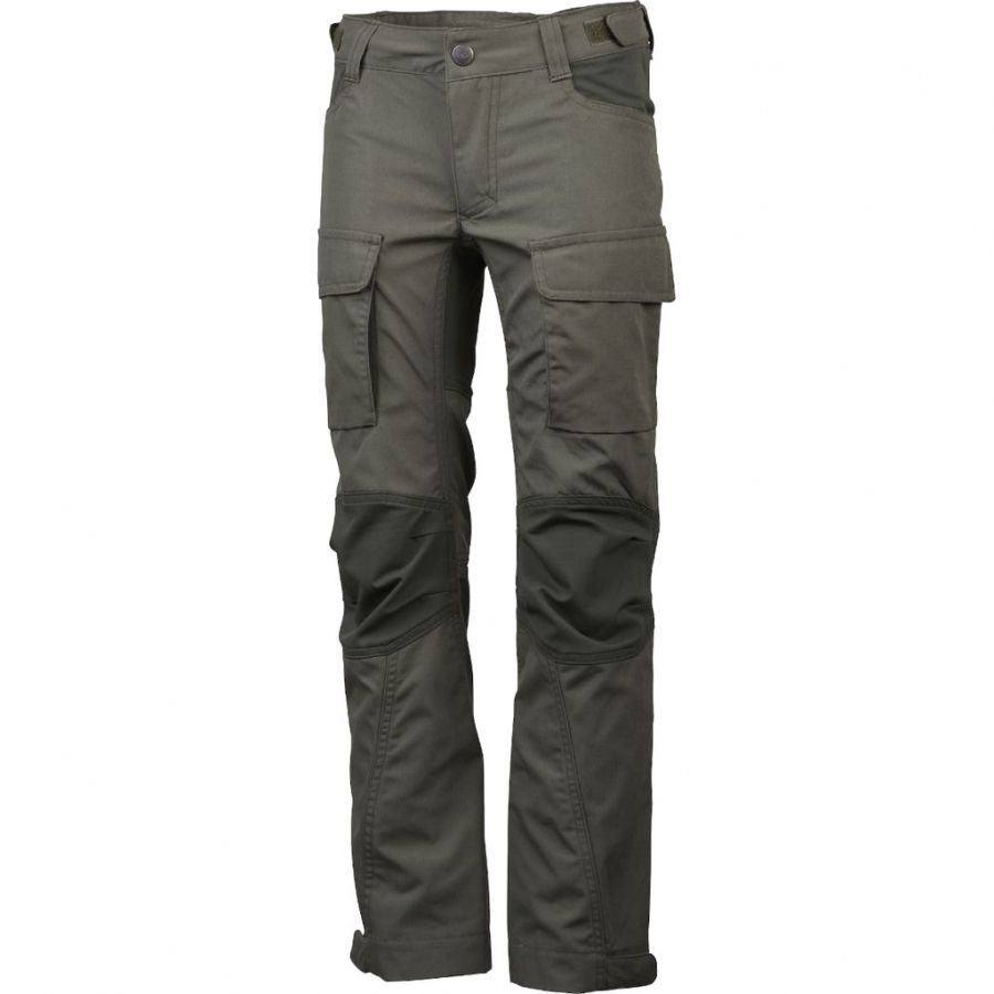 Lundhags Authentic II Jr Pant, Wanderhosen, Kinder, grün