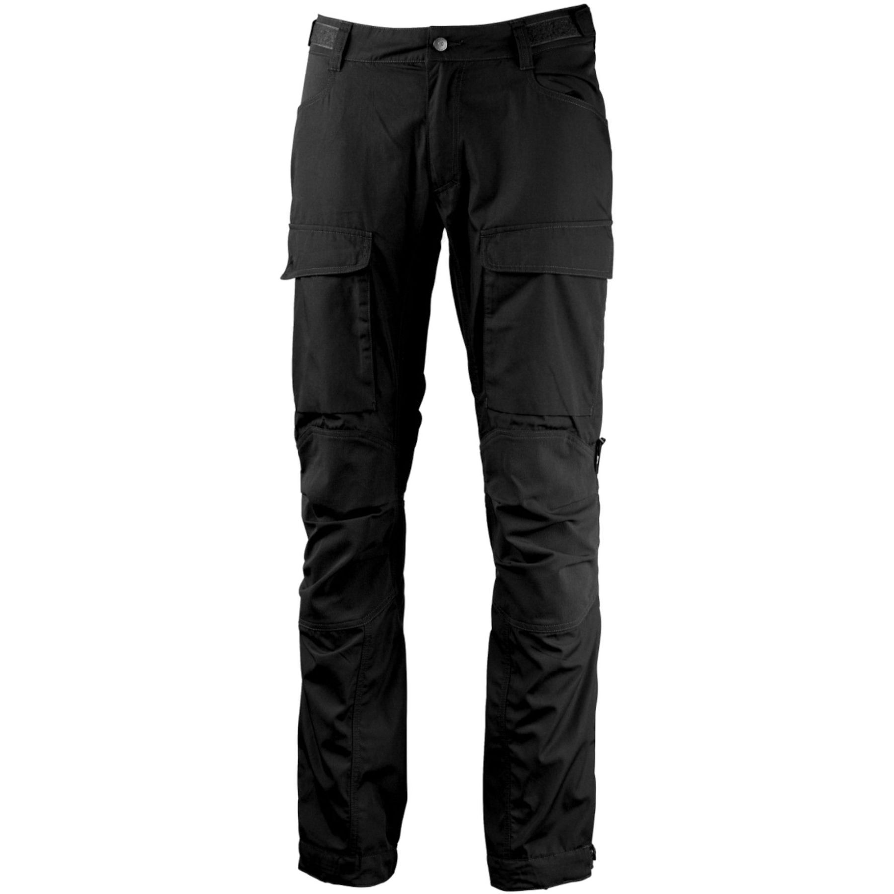 Lundhags Authentic II Ms Pant Short/Wide, Wanderhosen, Herren, Schwarz