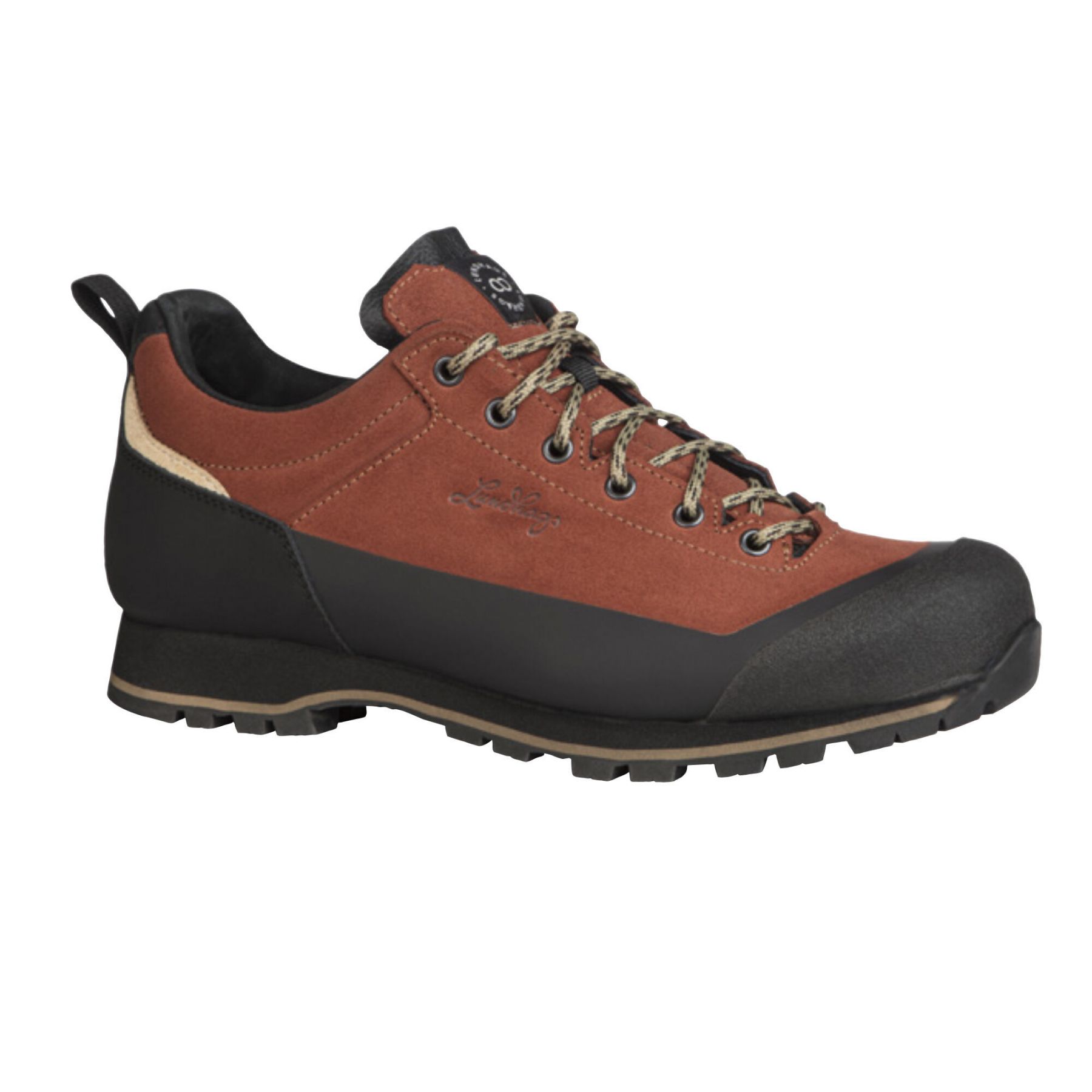 Lundhags Bjerg Low, Wanderschuhe, Unisex, Rot
