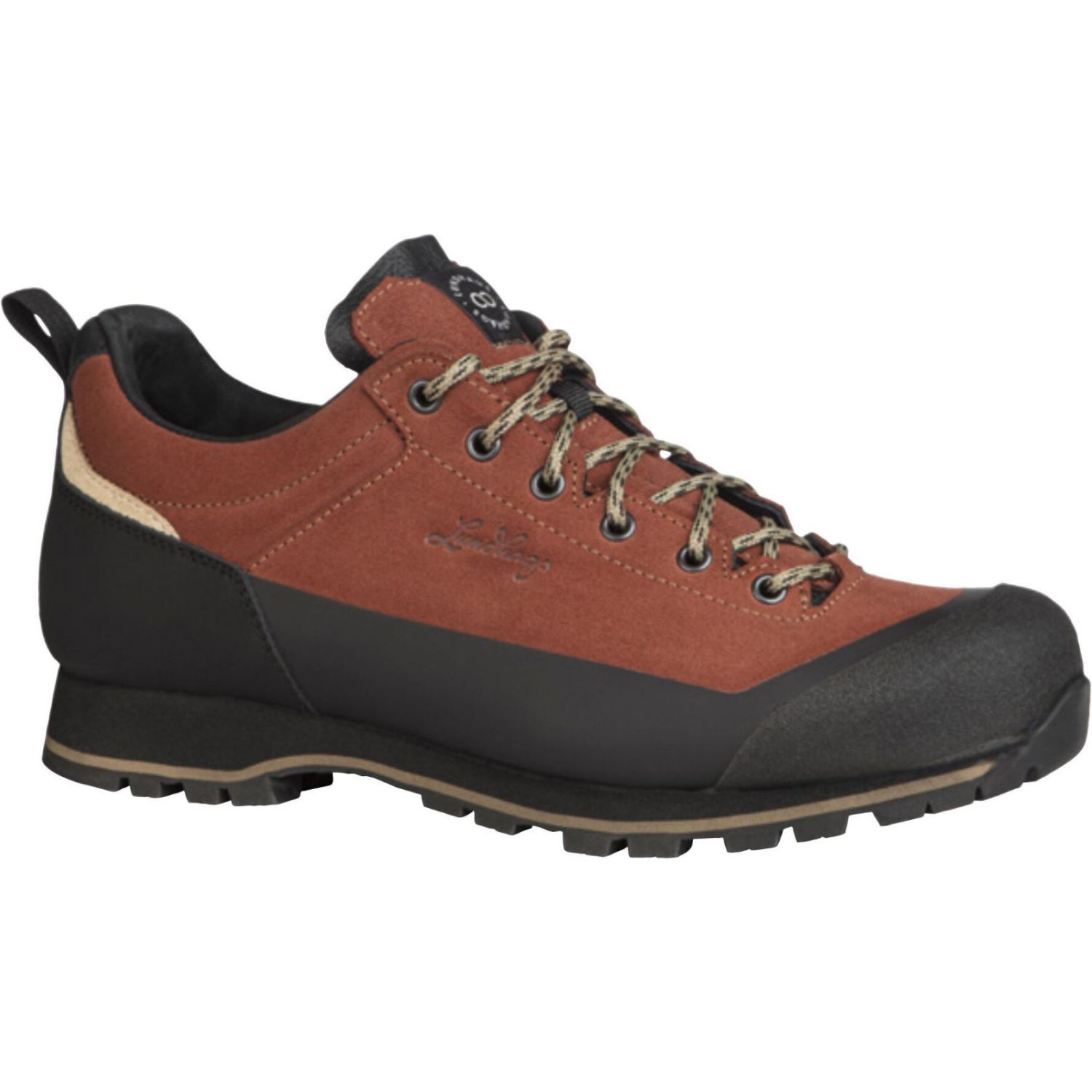 Lundhags Bjerg Low, Wanderschuhe, Unisex, Rot