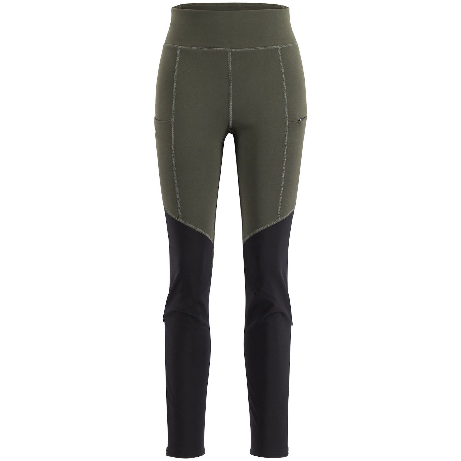 Lundhags Fulu Wool Tights, Wanderhose, Damen, grün/schwarz