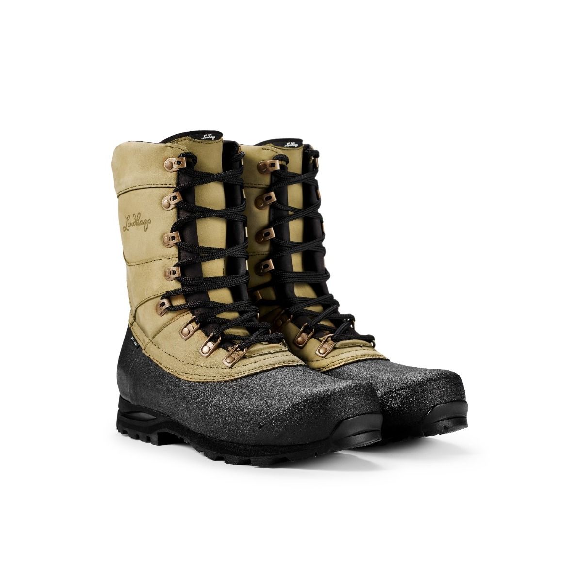 Lundhags Padje Light Trekking Boot High M, Wanderstiefel, grün
