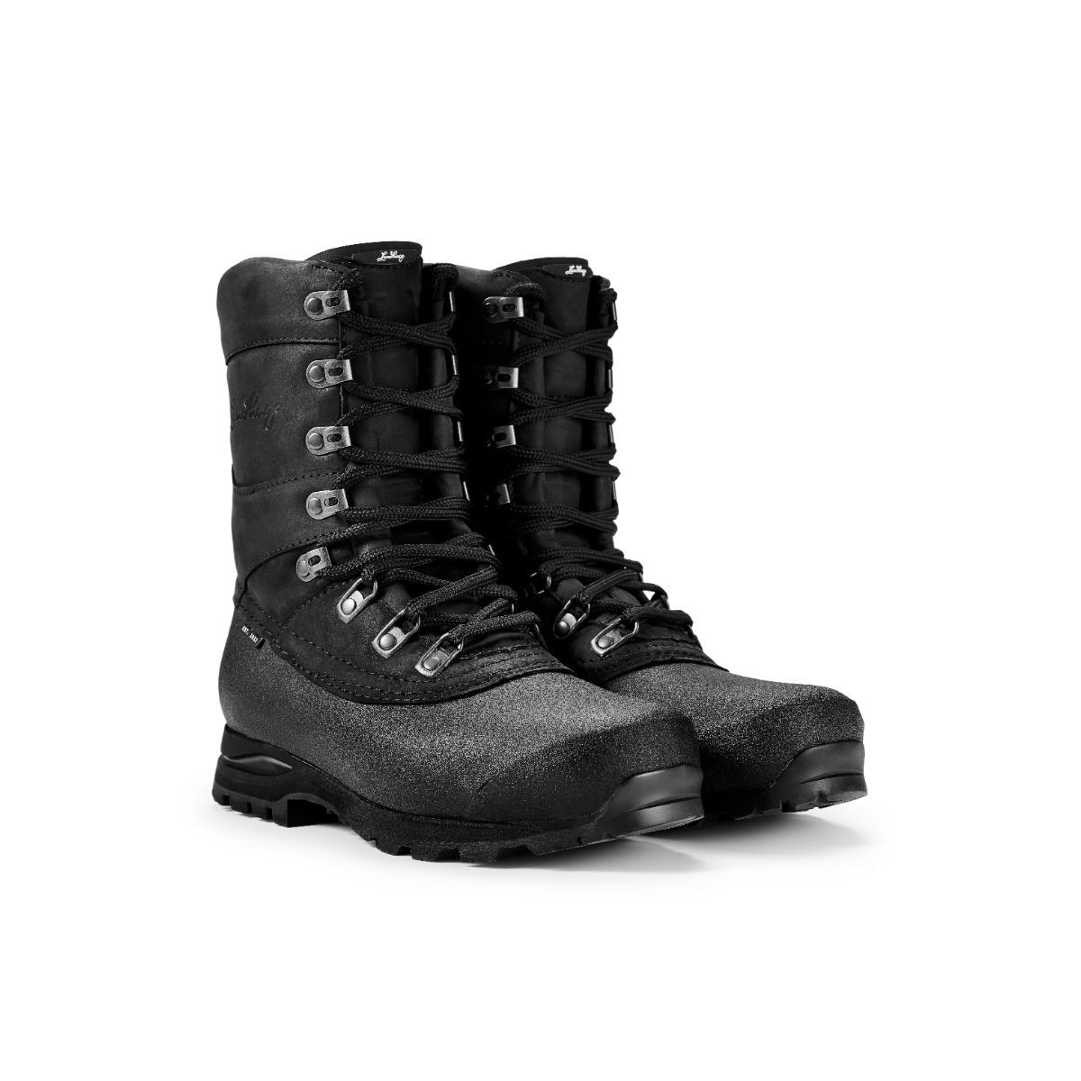 Lundhags Padje Light Trekking Boot High M, Wanderstiefel, schwarz