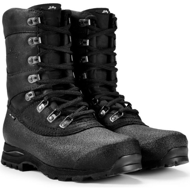 Lundhags Padje Light Trekking Boot High M, Wanderstiefel, schwarz