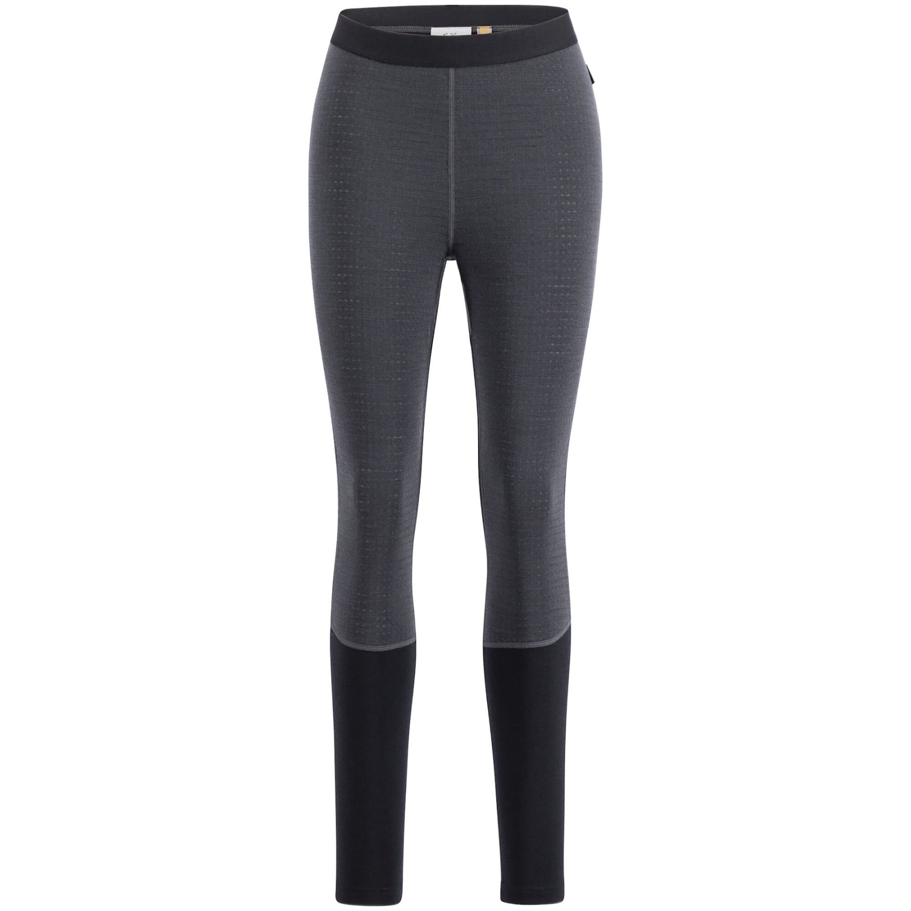 Lundhags Prime Merino Long John, Skiunterhose, Damen, Grau/Schwarz