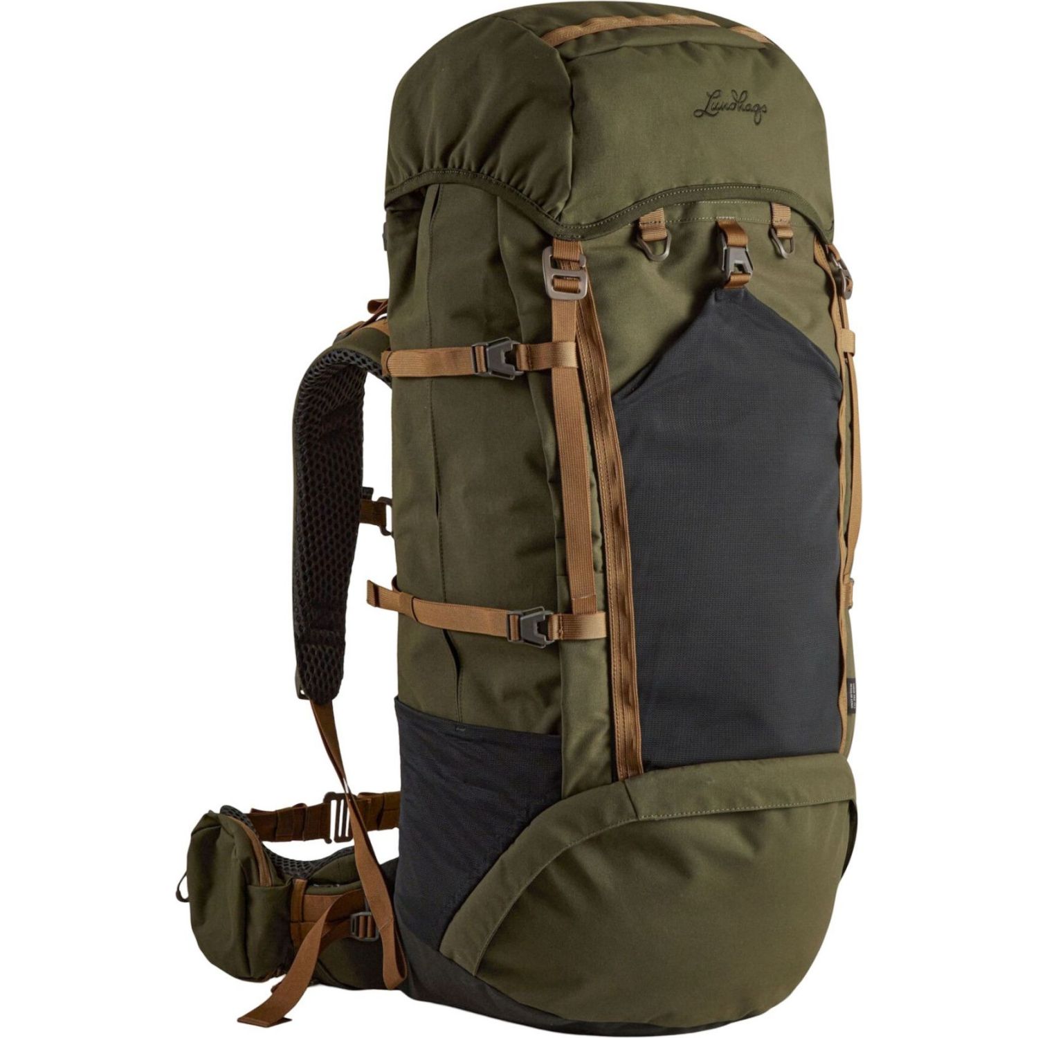 Lundhags Saruk Pro 60 L Regular Long, Rucksack, grün