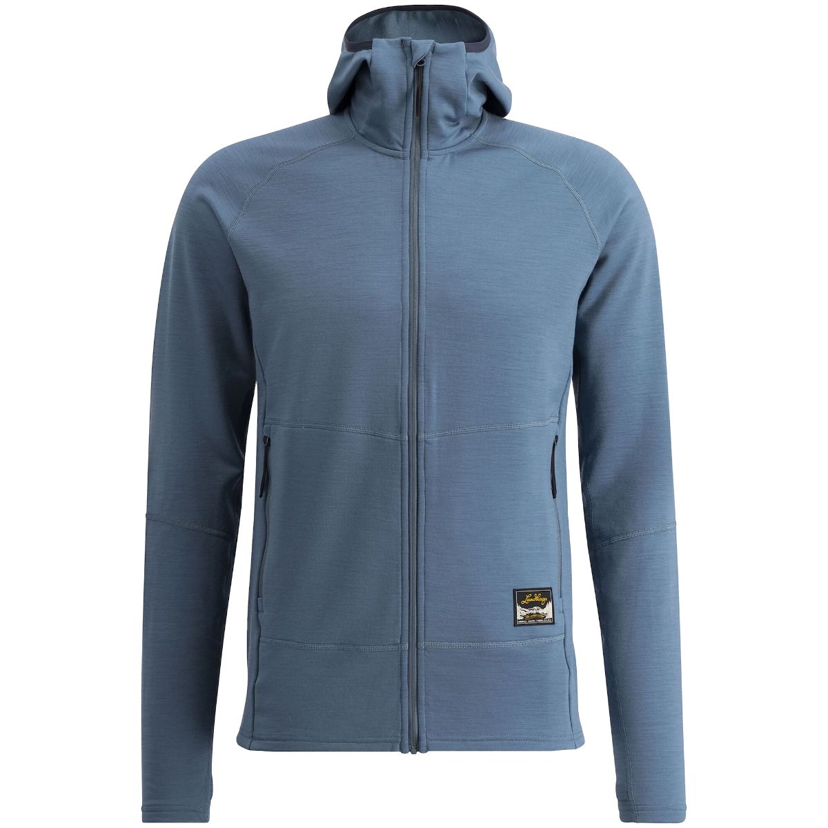 Lundhags Tived Merino Hoodie, Zwischenschicht, Herren, Blau