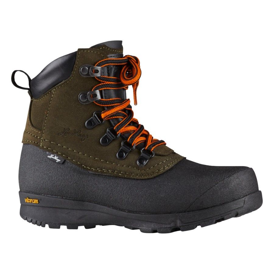 Lundhags Tjakke JR, Wanderstiefel, dunkelgrün/schwarz