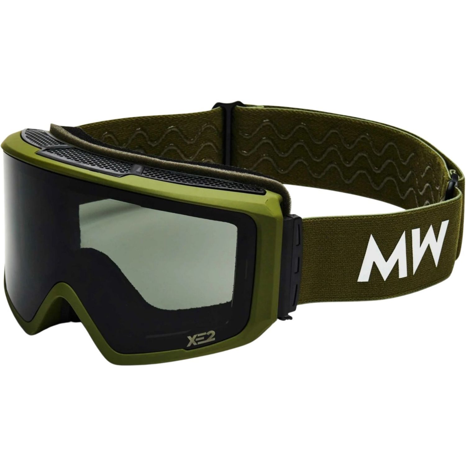 MessyWeekend MessyWeekend Flip XE2, Skibrille, grün, Army Dark Grey