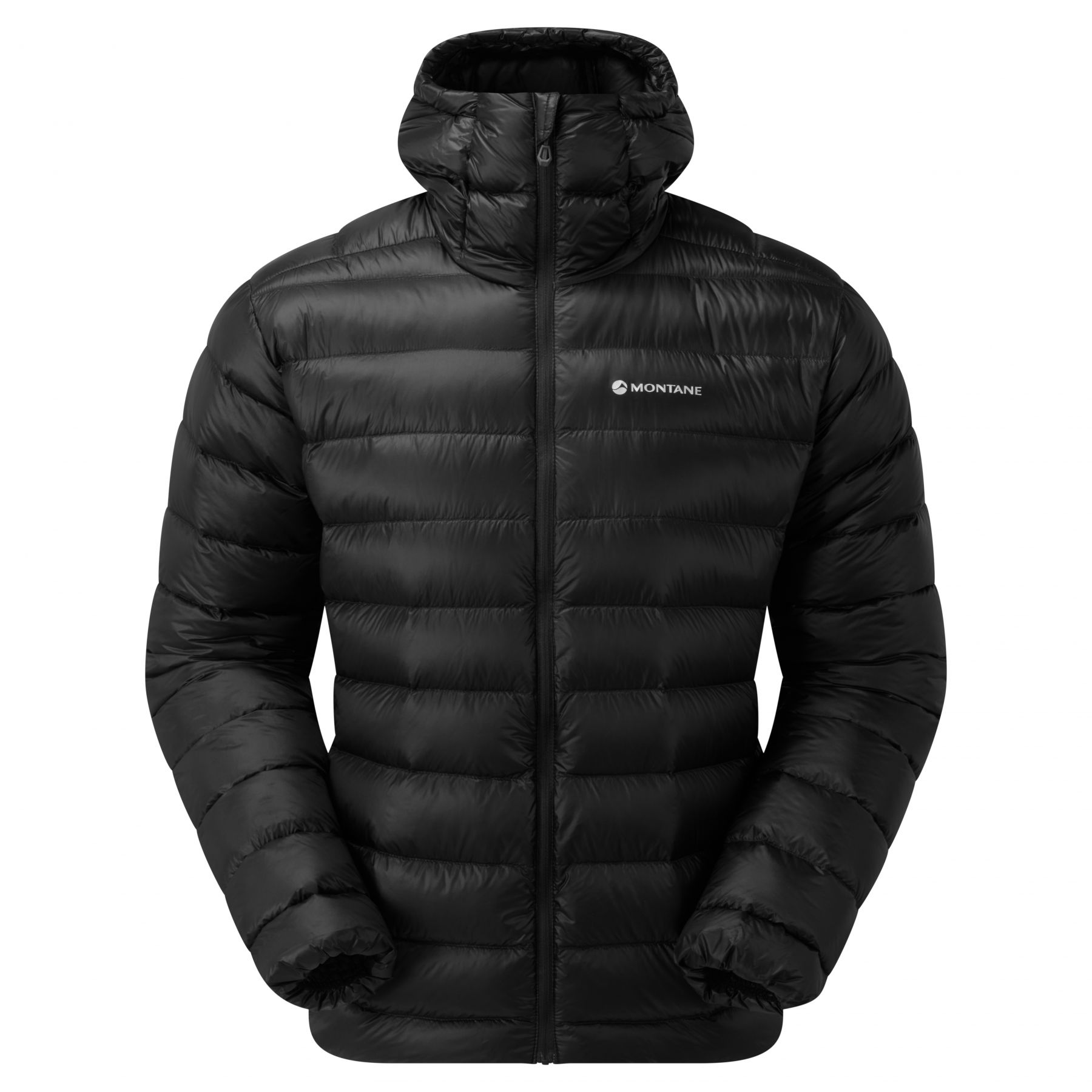 Montane Alpine 850 Lite Hoodie, Daunenjacke, Herren, schwarz