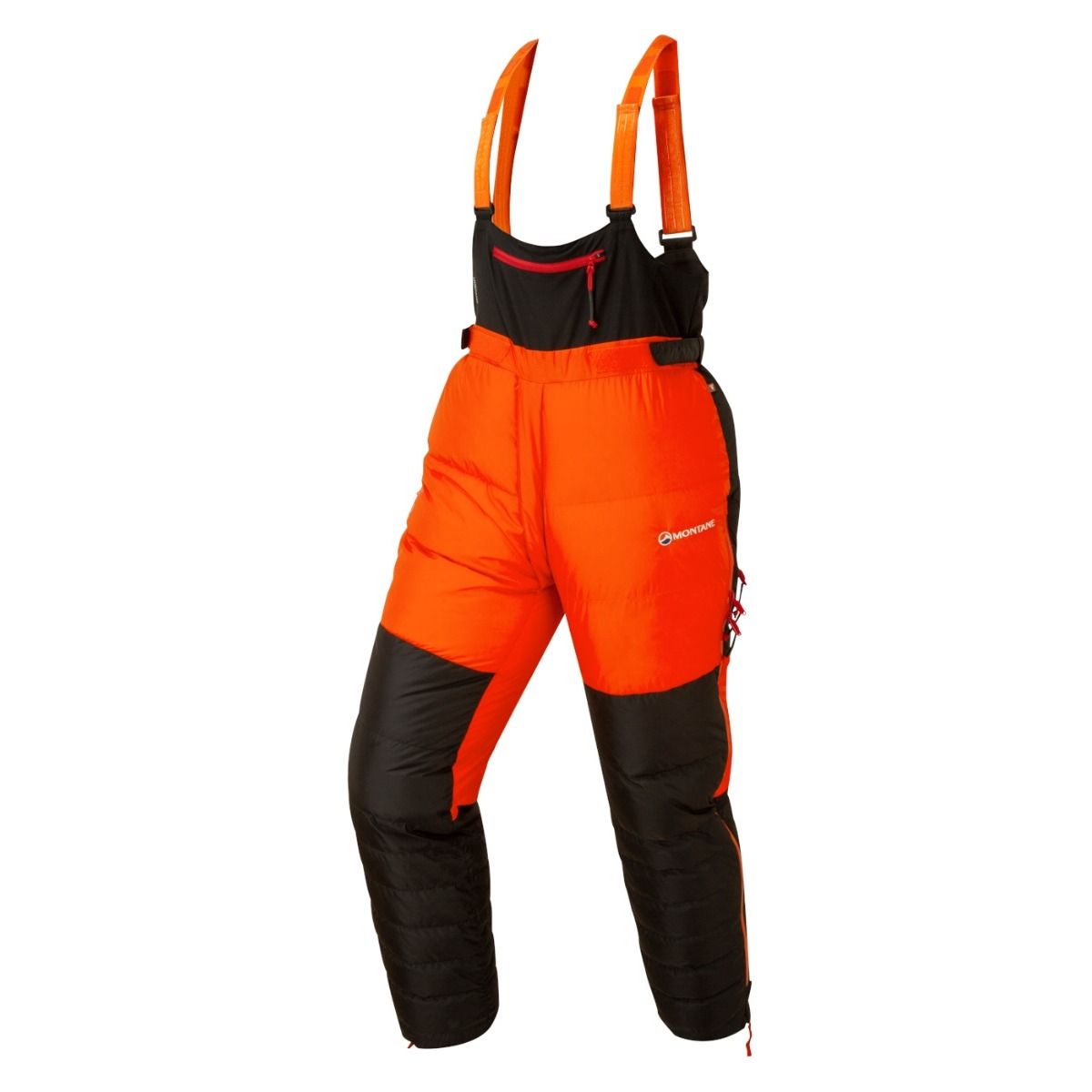 Montane Apex 8000 Down Salopettes, Daunenhose, unisex, orange