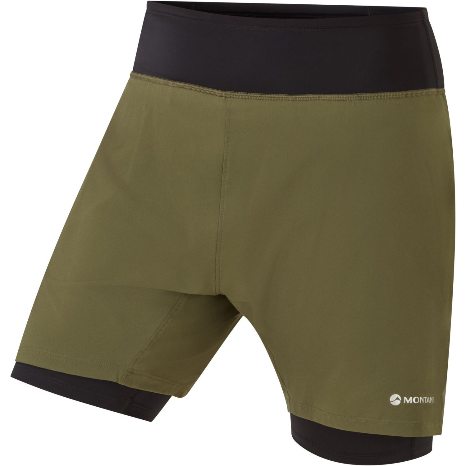 Montane Dragon Twin Skin Shorts, Herren, grün