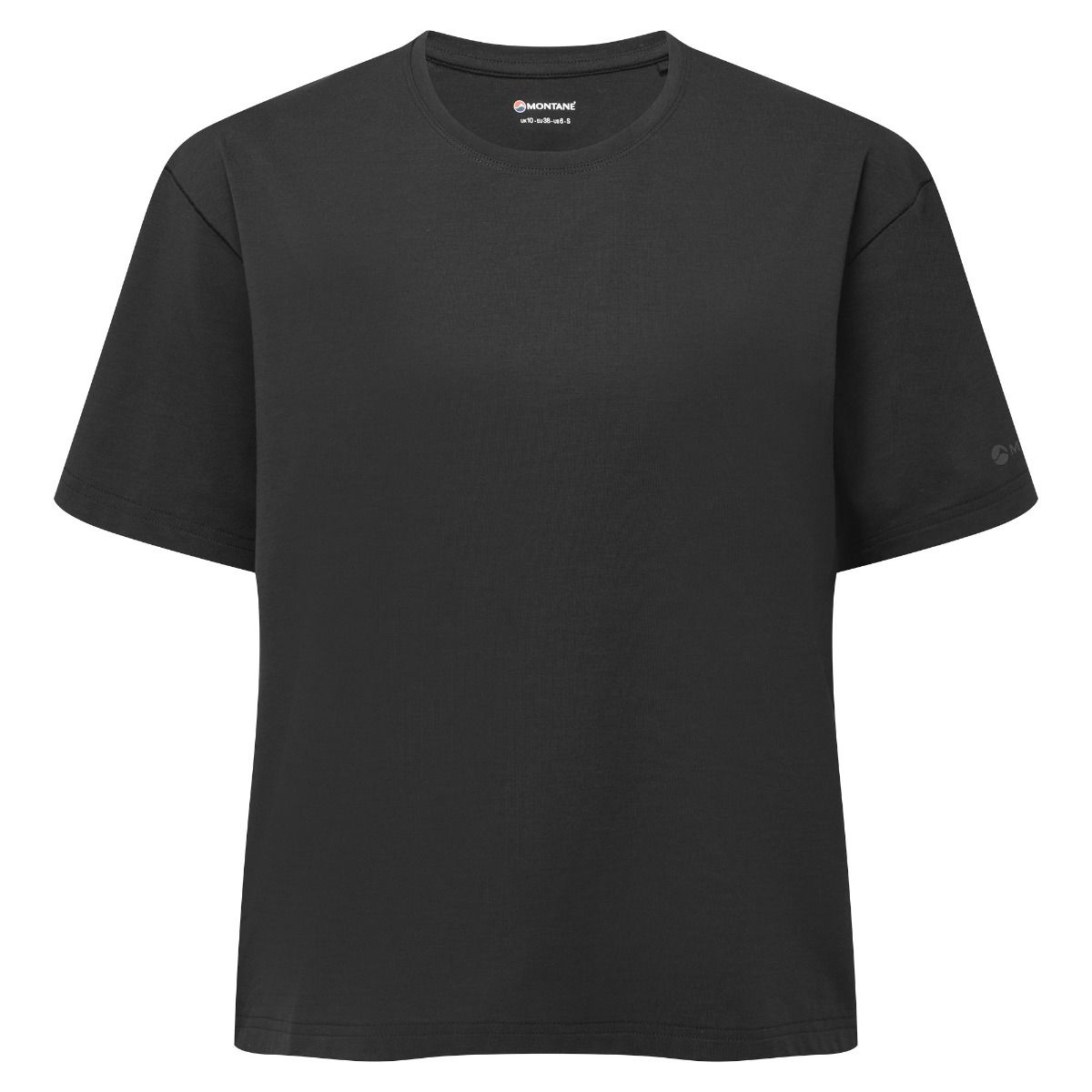 Montane F Alhena T Shirt, Damen, schwarz
