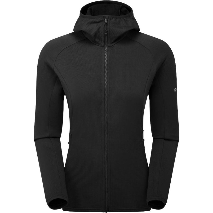 Montane F Protium Hoodie, Fleecejacke, Damen, schwarz