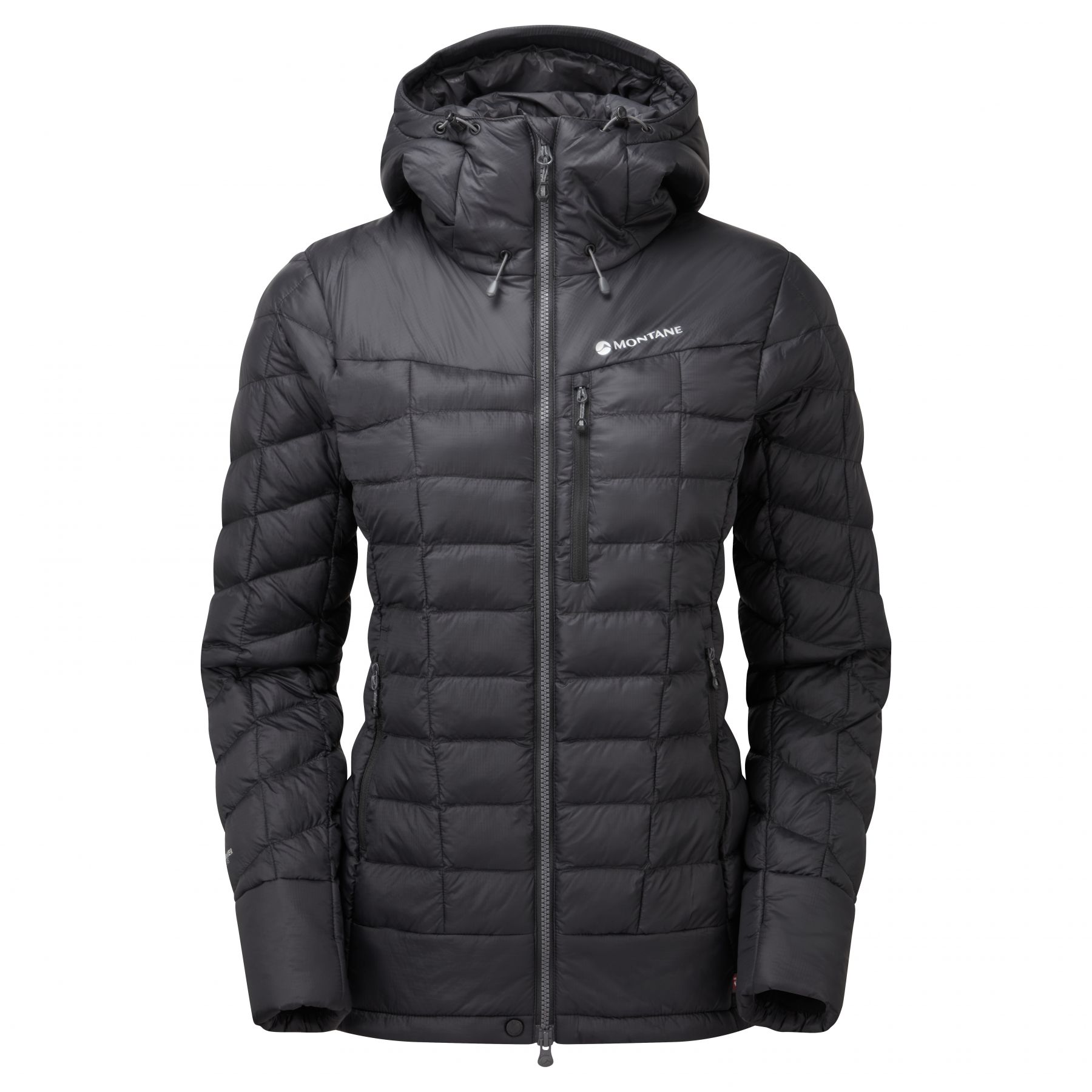 Montane Fem Ground Control Jacket, Daunenjacke, Damen, schwarz