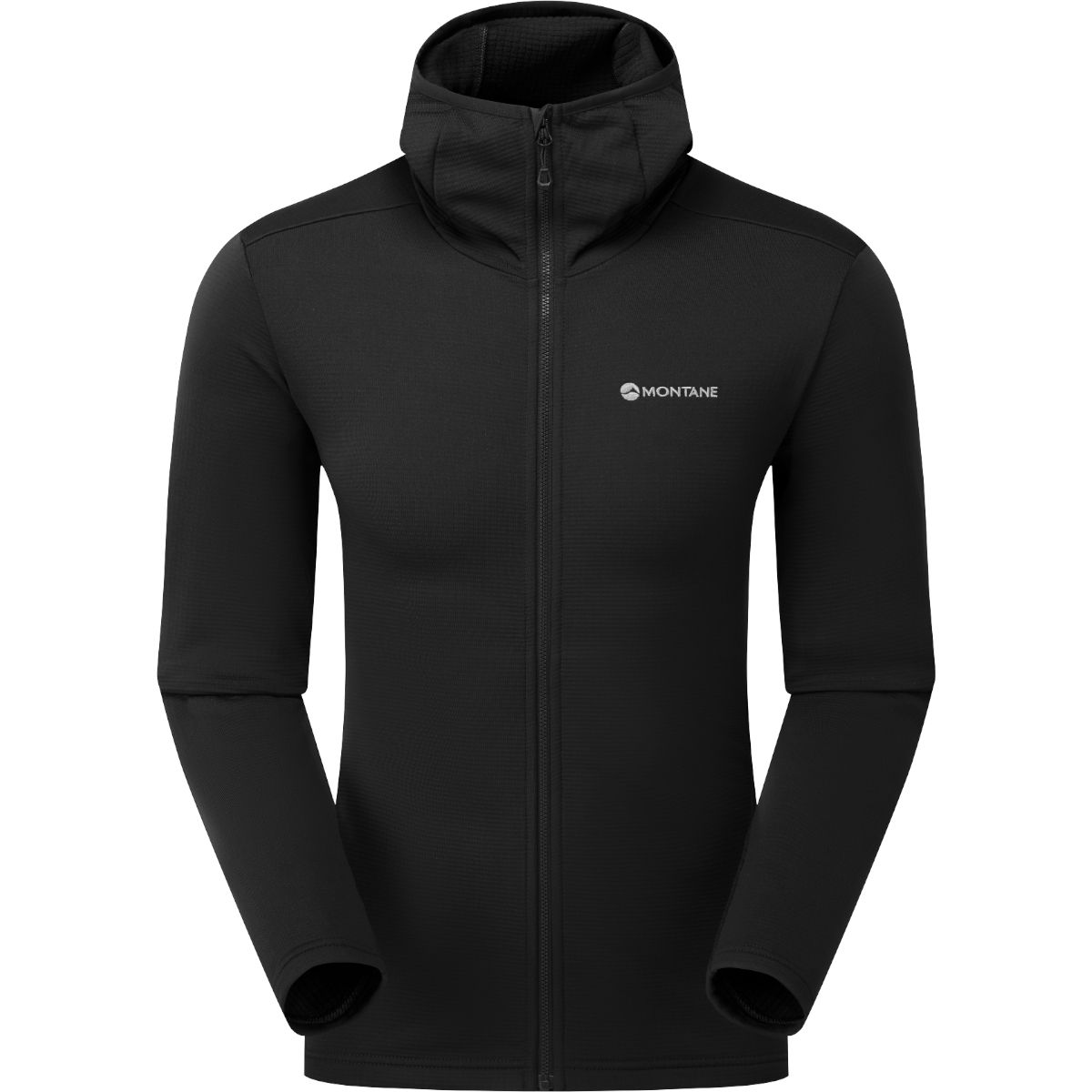 Montane Protium Hoodie, Fleecejacke, Herren, schwarz