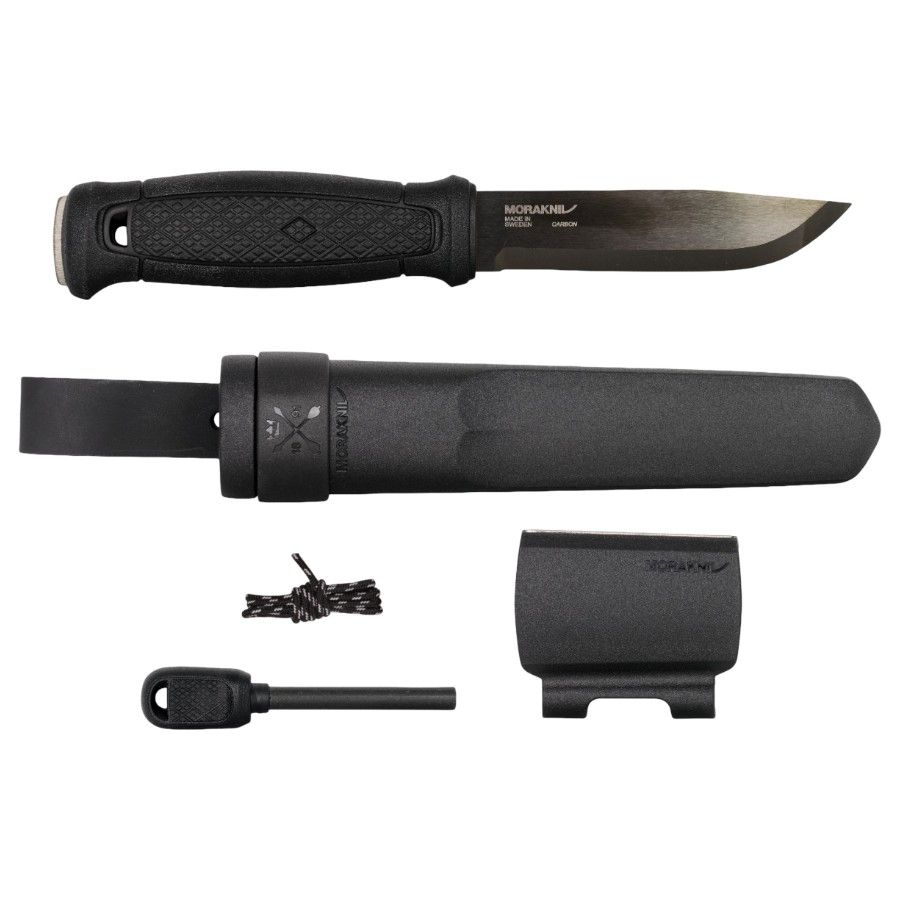Morakniv Garberg Klinge mit Survival-Kit (C), Mehrzweckmesser, schwarz