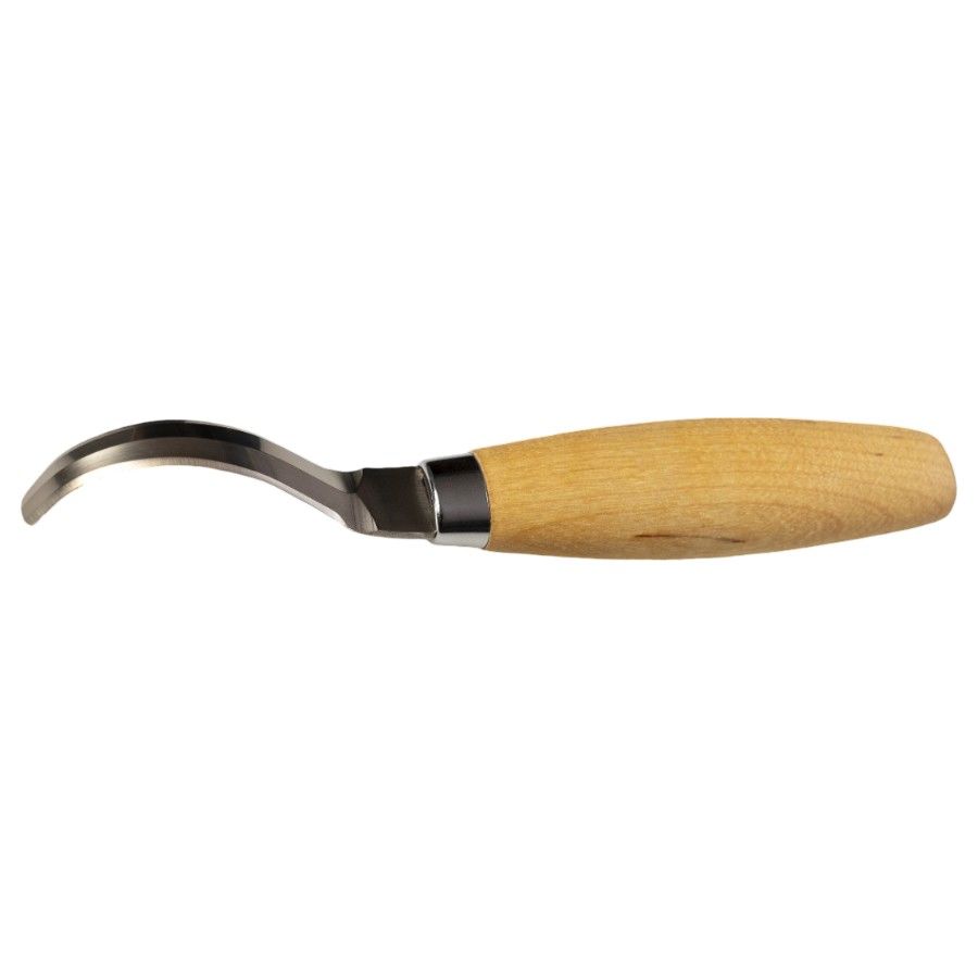 Morakniv Hakenmesser 163 Doppelschneide, Hakenmesser, natur